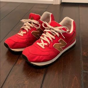 New Balance 574 men’s 10.5 red